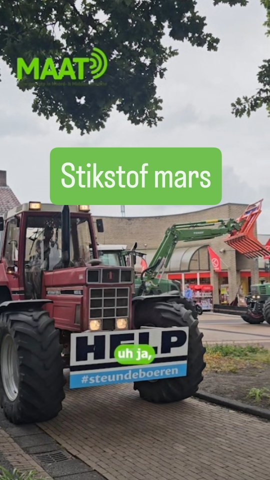 Geen ondertekening van de burgemeesters, maar tóch hebben ze hun doel bereikt: aandacht voor de boeren. #stikstofmars #boerenprotest